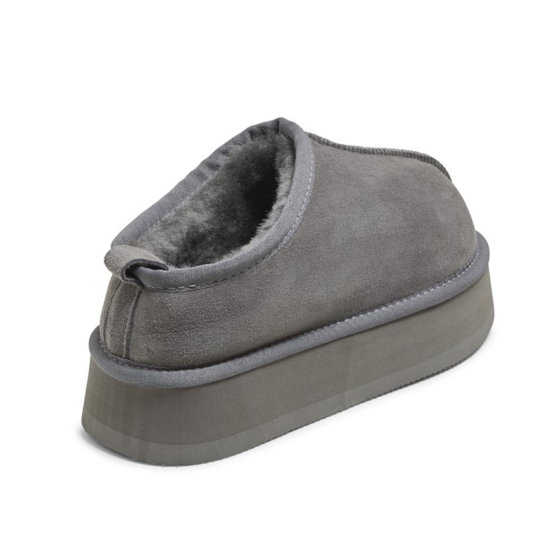 New Zealand Boots Plateau Clog Grey - PREORDER