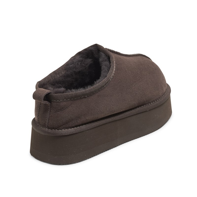 New Zealand Boots Plateau Clog Coffee PREORDER